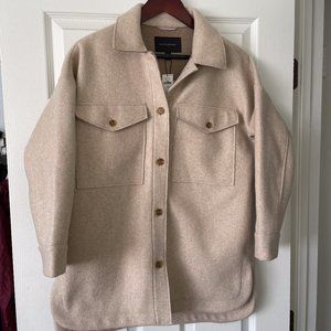 Banana Republic Overshirt Shacket Women's XS Petite